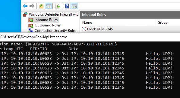0gtweet's tweet photo. And what if you block your port on the firewall? Well... 😅 https://t.co/NKAEqmfTxR