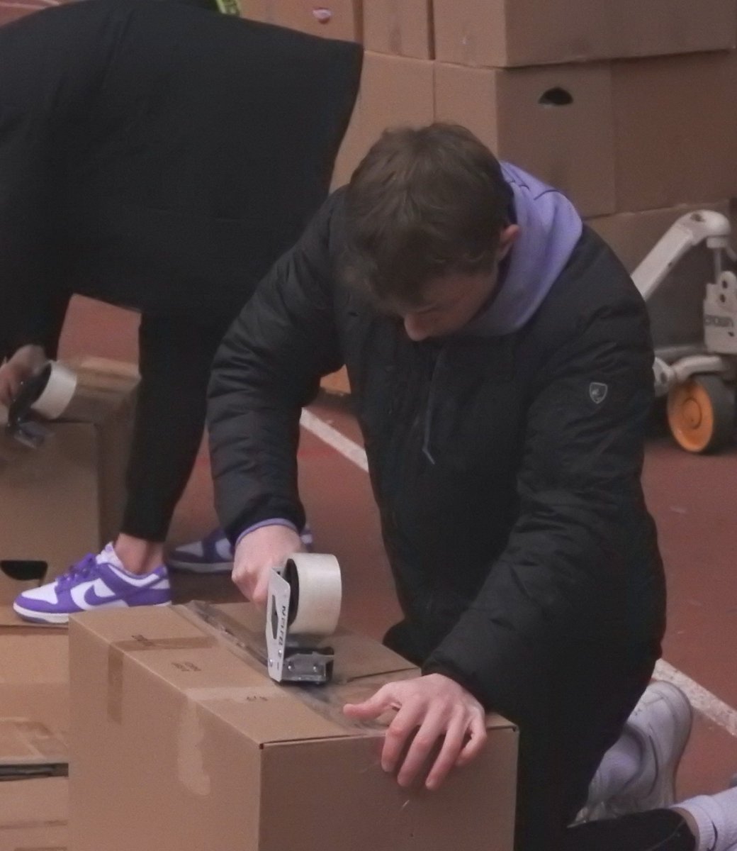 As part of the MLK Day of Service, Panther student-athletes, coach and administrators helped pack over 11,000 meals for the <a href="/NEIFB/">Northeast Iowa Food Bank</a>!

#EverLoyal #1UNI #MLKDay