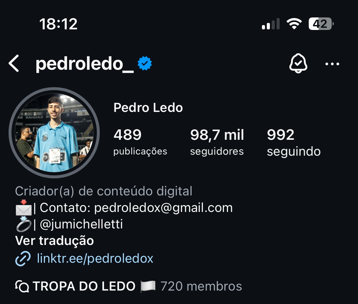 vicariobreno's tweet photo. 🚨FAMÍLIA DO SANTOS 🚨

MUTIRÃO PARA O MELHOR CRIADOR DE CONTEÚDO DO PLANETA TERRA ALCANÇAR 100K https://t.co/lbMAm3U7GF