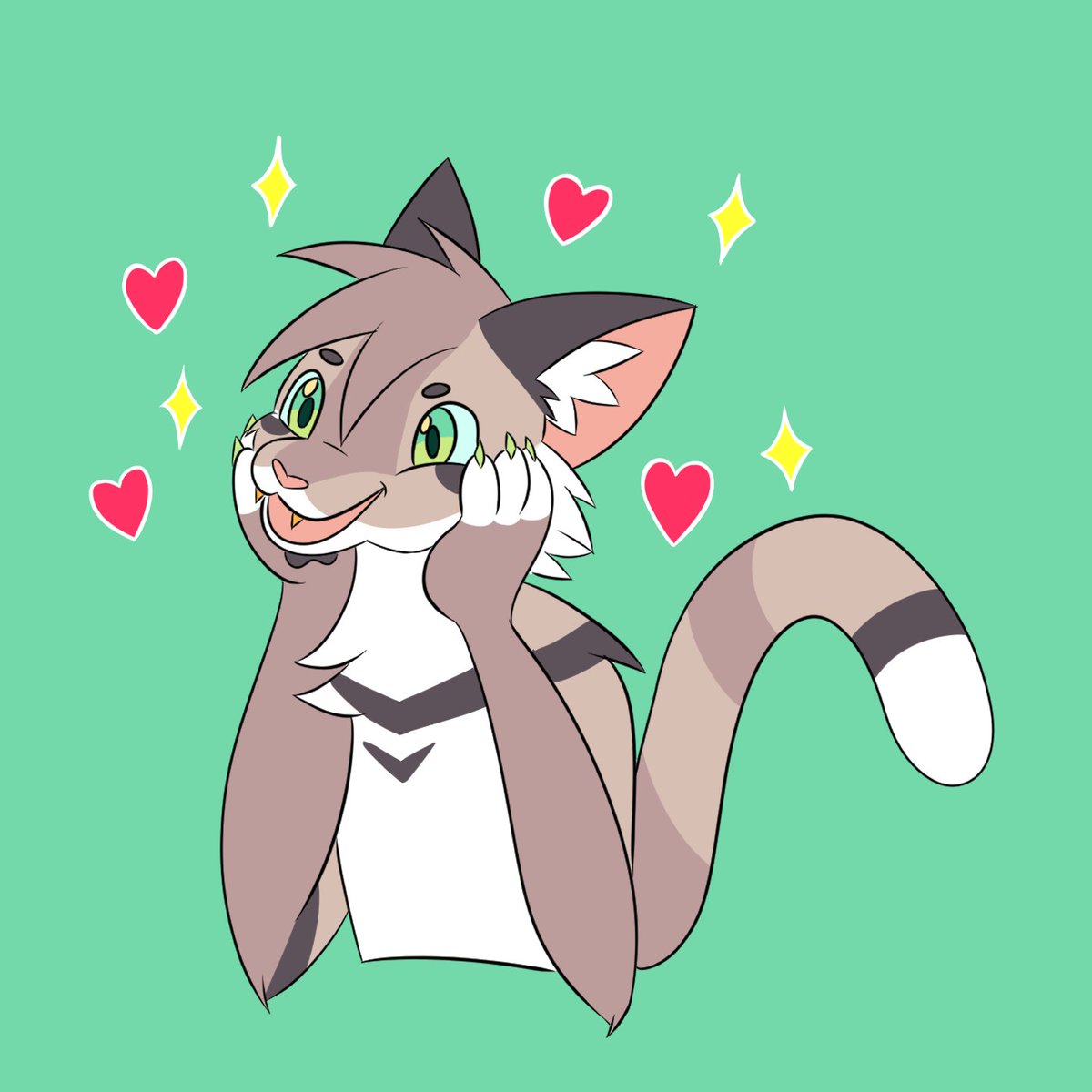 Kleine Zeichnung für zwischendurch <a href="/Mowsteraa/">Logan💚⚡️</a> 

#furry