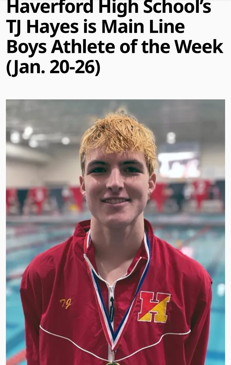 HPrideAthletics's tweet photo. Congratulations @fordswimdive TJ Hayes on earning Main Mine Athlete of the Week.  Go Fords!

https://t.co/xw5zNbEsiC https://t.co/mFdwDp6lPl