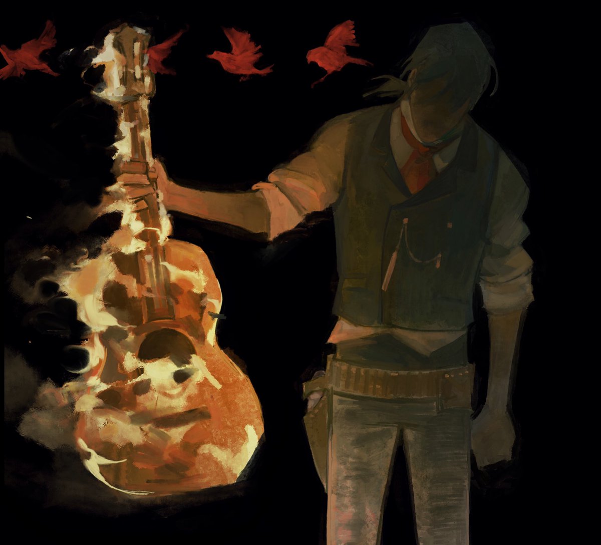 pineconejam0's tweet image. let go of the guitar dude

#rdr2 #javierescuella