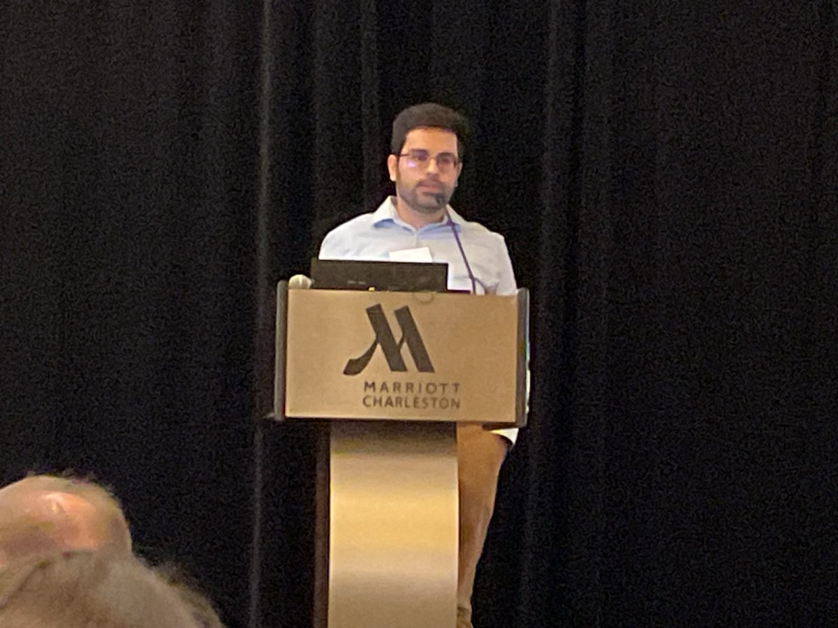 Nice presentation by Gustavo Silva on his SWSS Endowment Enrichment Scholarship experiences with the University of Florida at the SWSS annual meeting! Thanks to all!