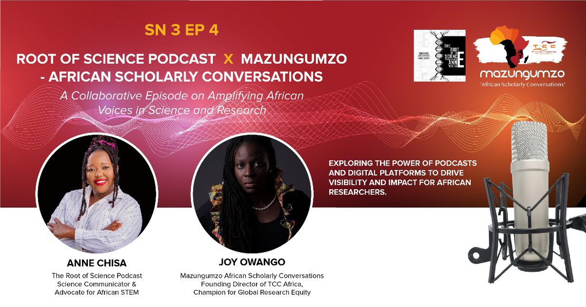What does it take to amplify the voices of African researchers? For Joy Owango and Anne Chisa, it started with recognizing the gaps in science communication and deciding to do something about it. In this collaboration episode, they share how their platforms