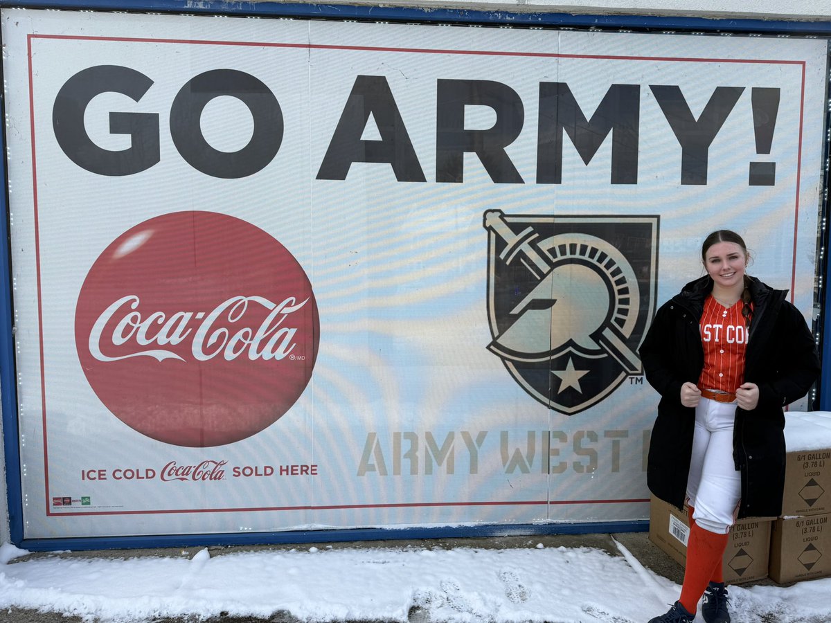 Emerson Foster 2027 (@em_foster_2027) on Twitter photo What a trip to New York 🍎 to spend the morning camping with <a href="/ArmyWP_Softball/">Army Softball</a>! A blizzard 🥶 delayed us but no way the Army West Point was going to let 9” of ❄️ ruin the day! Thanks Coach <a href="/JenConsaul/">Jen Consaul</a> for the advice in the ⭕️. I had an amazing trip and 🥎 camp!!! #GoArmyBeatNavy What a trip to New York 🍎 to spend the morning camping with <a href="/ArmyWP_Softball/">Army Softball</a>! A blizzard 🥶 delayed us but no way the Army West Point was going to let 9” of ❄️ ruin the day! Thanks Coach <a href="/JenConsaul/">Jen Consaul</a> for the advice in the ⭕️. I had an amazing trip and 🥎 camp!!! #GoArmyBeatNavy