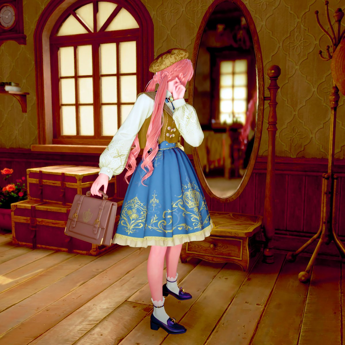 infinitybitsy's tweet image. ˗ˋˏ ♡ ˎˊ˗
get ready with me to go study
fashion in Florawish!

#ootd #InfinityNikki #infinitynikkitwt