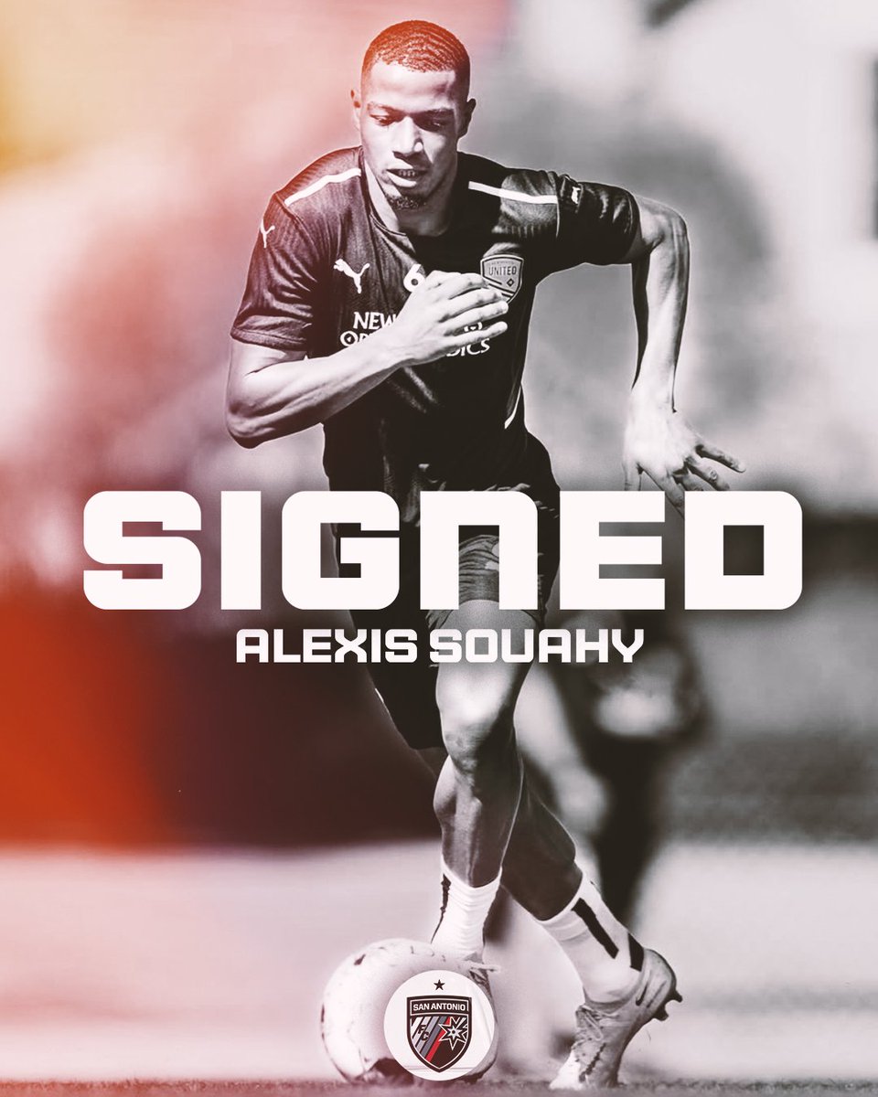 Seasoned defender Alexis Souahy is joining the SAFC backline 🛡️👏

Alexis arrives with 148 USL matches and championship experience under his belt. Let’s give him a warm SAFC welcome! 🖤

📰 bit.ly/4h1Yhp4