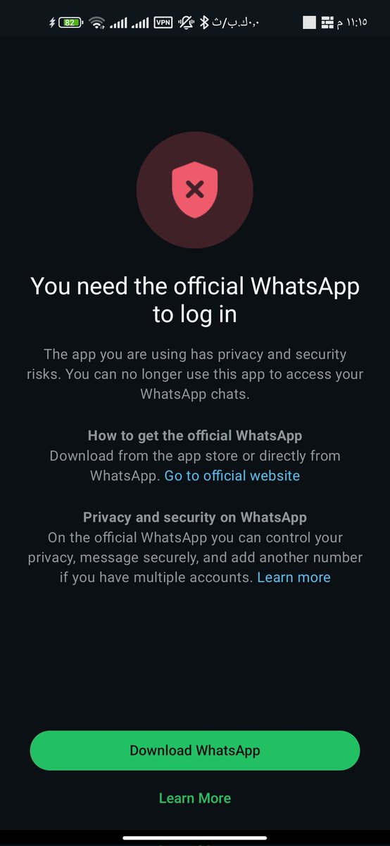 sma_le22's tweet photo. @WhatsApp Please unblock my number on WhatsApp. It tells me I have to use the original WhatsApp, which is the original itself. Please solve my problem as soon as possible.+967775186961 https://t.co/1UPRFi0DXZ