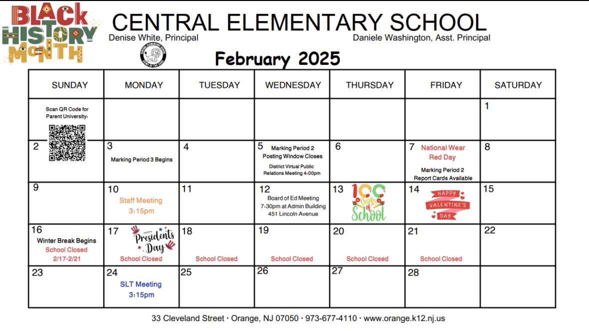 <a href="/CentralSchool33/">Central Elementary School</a> 
February is going to be fabulous!