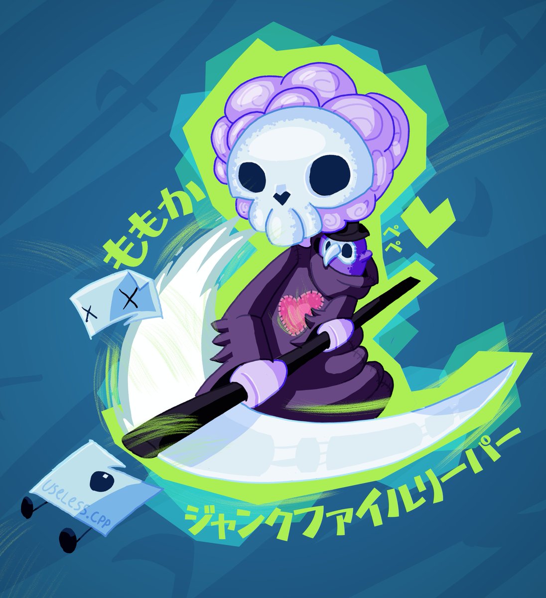 #art #digitalart #digitalpainting #krita
💀