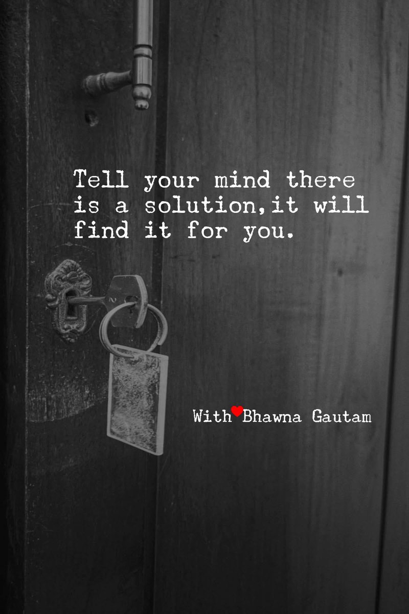 drbhawnagautam1's tweet image. Don’t fear the problems in life. Every problem has a solution; just look for it, and you will find one.

Dr. Bhawna Gautam 

#problem #solving #solution #find #calm #manage #capacity