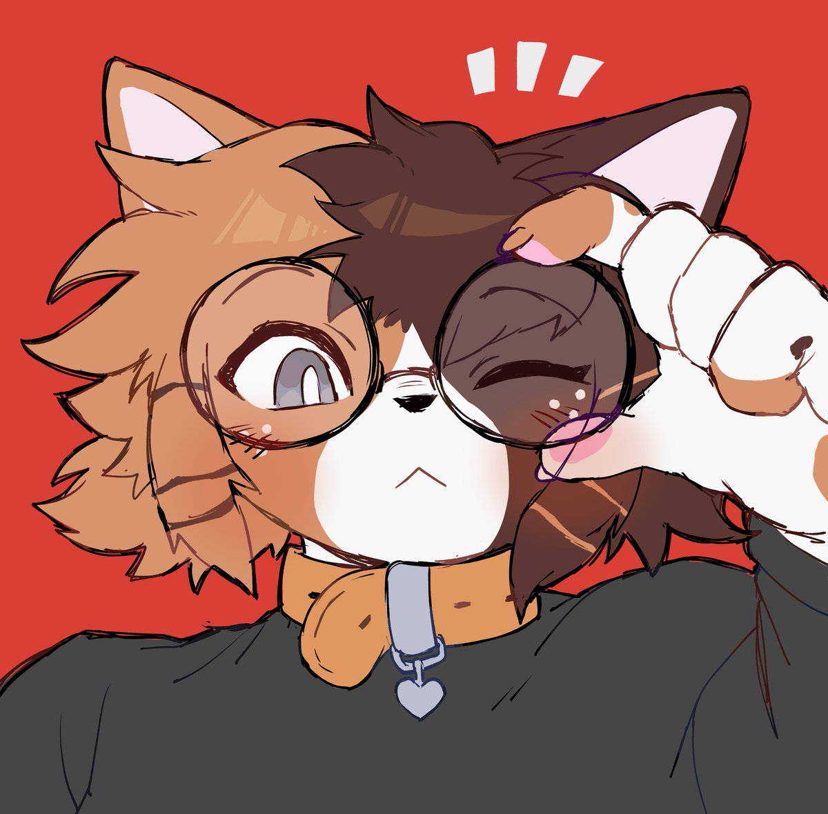 dogsc0ut's tweet photo. some completed ones from last night! 🧡 ill get back to people on discord asap, im really sick still x__x https://t.co/Ebq7unoT6F