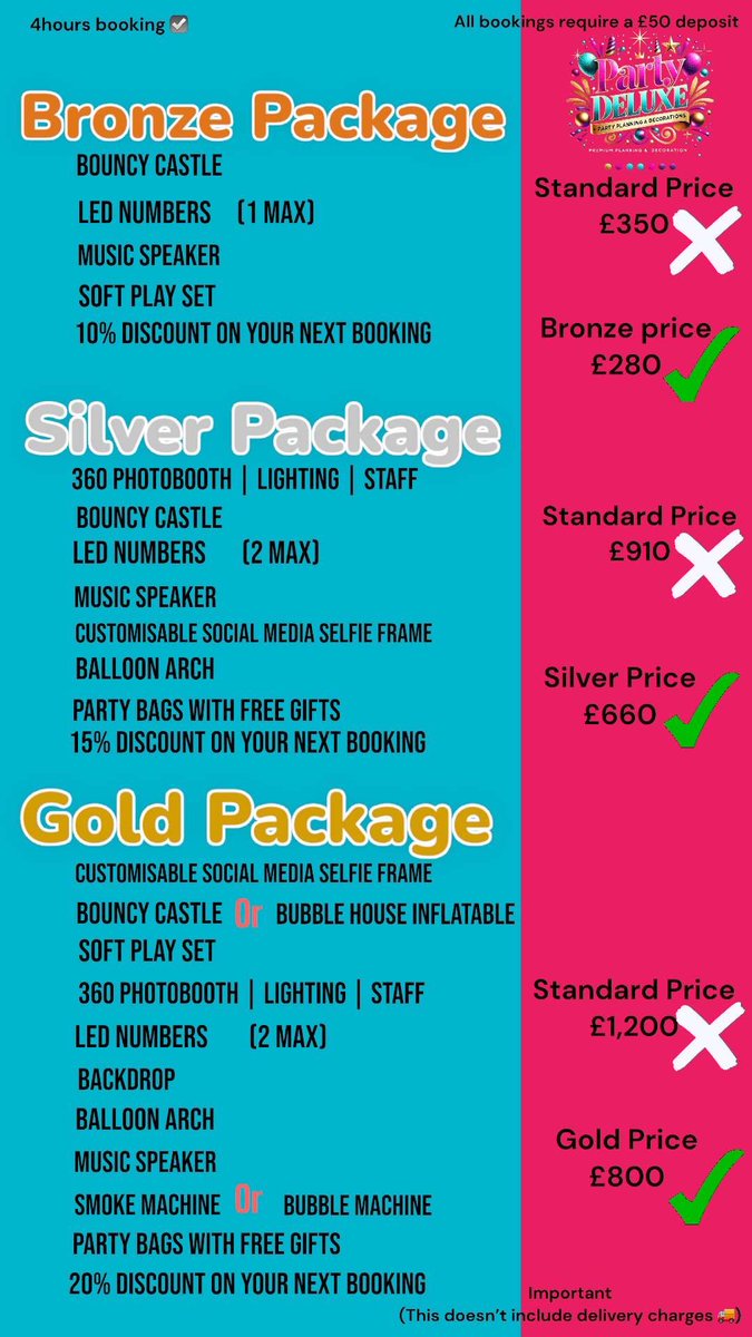 stack_fundz's tweet image. Make your event unforgettable with our premium party essentials! ✨ From 360
Photobooth Spinners to Bouncy Castles, LED Numbers, and Bubble Machines, we&apos;ve got everything you need to party in style!🥳🎉 

Instagram - @partydeluxe_ltd
TikTok - @partydeluxe_ltd