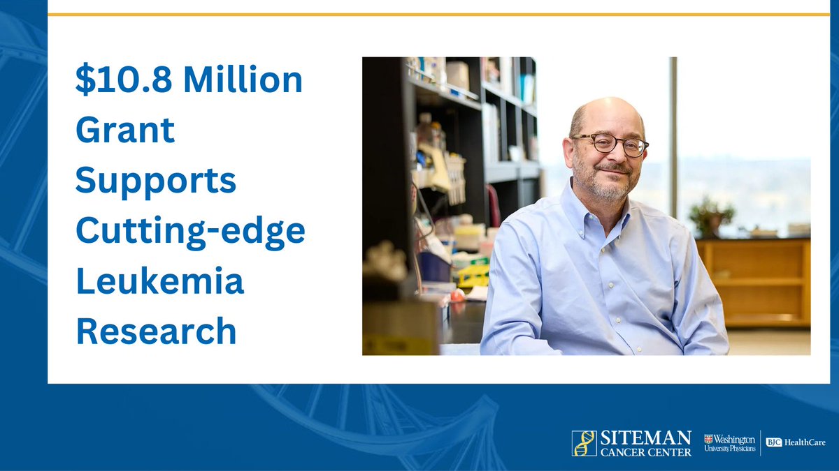 WashU Medicine Division of Oncology (@washuoncology) on Twitter photo Our <a href="/WashUOncology/">WashU Medicine Division of Oncology</a> NCI SPORE program in leukemia received a 5-year $10.8 million grant to continue research into leukemia and other blood cancers!
<a href="/SitemanCenter/">Siteman Cancer Center</a> <a href="/BarnesJewish/">Barnes-Jewish</a> <a href="/WashUDeptMed/">WashU Medicine Department of Medicine</a> <a href="/washumedicine/">WashU Medicine</a> <a href="/WashUdbbs/">WashU DBBS</a> <a href="/WashUDPS/">WashU Medicine Division of Physician-Scientists</a>
Read more:
oncology.wustl.edu/nih-funded-spo⦠Our <a href="/WashUOncology/">WashU Medicine Division of Oncology</a> NCI SPORE program in leukemia received a 5-year $10.8 million grant to continue research into leukemia and other blood cancers!
<a href="/SitemanCenter/">Siteman Cancer Center</a> <a href="/BarnesJewish/">Barnes-Jewish</a> <a href="/WashUDeptMed/">WashU Medicine Department of Medicine</a> <a href="/washumedicine/">WashU Medicine</a> <a href="/WashUdbbs/">WashU DBBS</a> <a href="/WashUDPS/">WashU Medicine Division of Physician-Scientists</a>
Read more:
oncology.wustl.edu/nih-funded-spoā¦