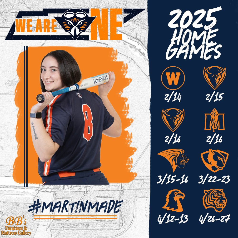 . (@ethan_reclaim) on Twitter photo The 2025 <a href="/UTMSoftball/">UT Martin Softball</a> schedule is here!
Check out the 🔗s 👇 for the full schedule and more insight in to the Skyhawks' 2025 campaign.
🗓️: tinyurl.com/mw4ywe87
📰: tinyurl.com/3thsfru8
#MartinMade The 2025 <a href="/UTMSoftball/">UT Martin Softball</a> schedule is here!
Check out the 🔗s 👇 for the full schedule and more insight in to the Skyhawks' 2025 campaign.
🗓️: tinyurl.com/mw4ywe87
📰: tinyurl.com/3thsfru8
#MartinMade