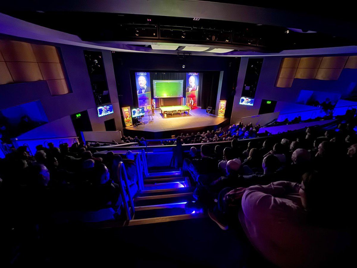 Artistes International Management Ltd. (@artistesintman) on Twitter photo 🎱First night of the Black Ball 40th anniversary tour at the Brindley Theatre in Runcorn starring Steve Davis, Dennis Taylor and John Virgo as host, what a night! 🎱 <a href="/MHMMediaGroup/">Michael Hall Mcpherson</a> <a href="/SteveSnooker/">Steve Davis</a> <a href="/dennistaylor147/">Dennis Taylor</a> <a href="/jvofficialjv/">John Virgo</a> <a href="/GoldupsLane/">Goldups Lane</a> <a href="/TheBrindley/">The Brindley Theatre</a> 🎱First night of the Black Ball 40th anniversary tour at the Brindley Theatre in Runcorn starring Steve Davis, Dennis Taylor and John Virgo as host, what a night! 🎱 <a href="/MHMMediaGroup/">Michael Hall Mcpherson</a> <a href="/SteveSnooker/">Steve Davis</a> <a href="/dennistaylor147/">Dennis Taylor</a> <a href="/jvofficialjv/">John Virgo</a> <a href="/GoldupsLane/">Goldups Lane</a> <a href="/TheBrindley/">The Brindley Theatre</a>