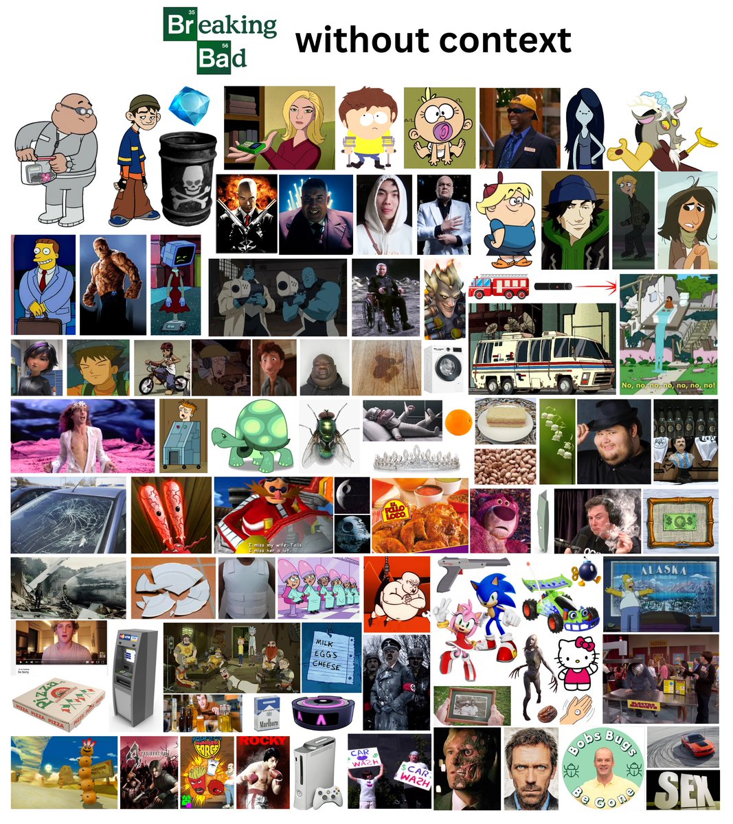 Back with another one of these lol
But for Breaking Bad this time since I just finished it. Peak media content