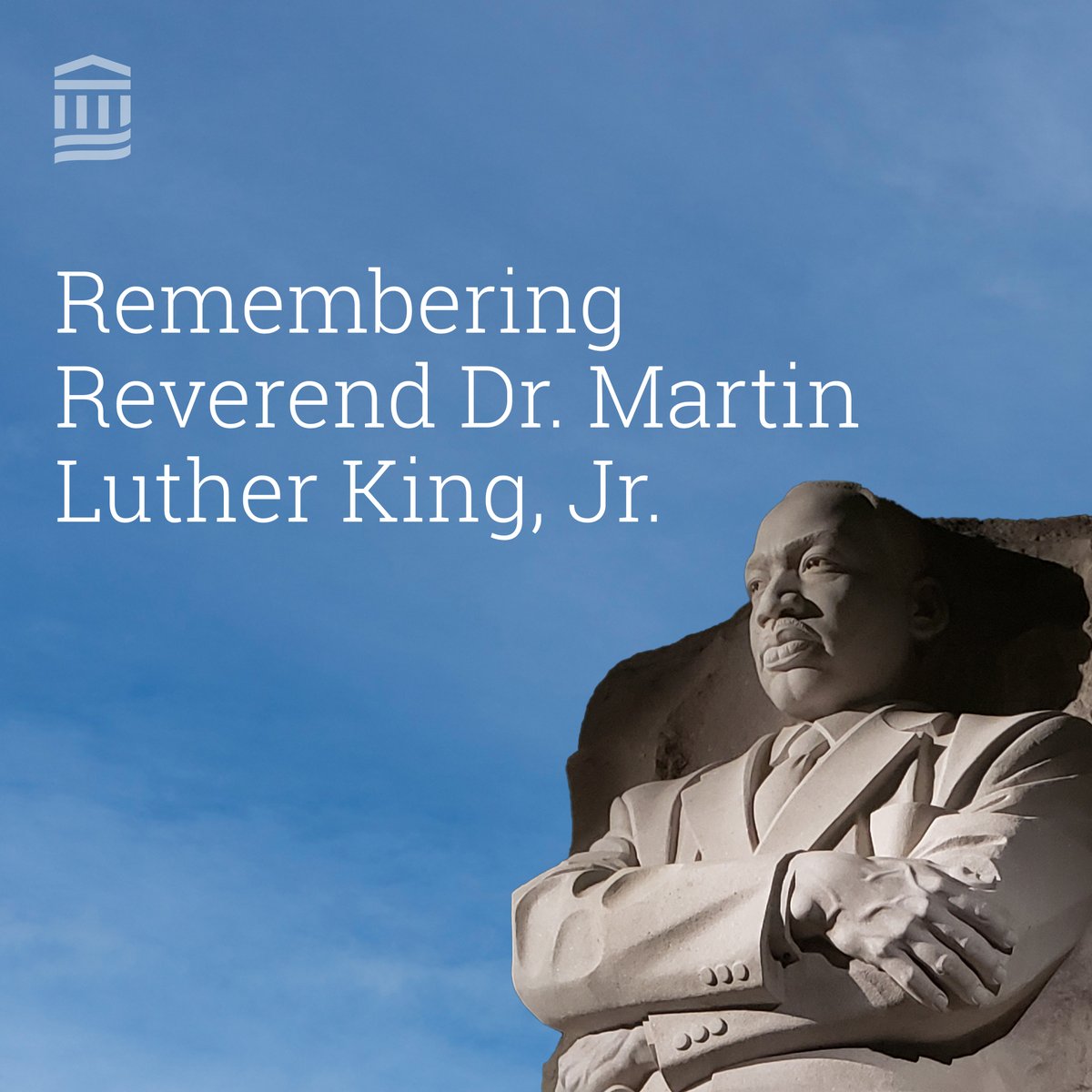 Today we honor Rev. Dr. Martin Luther King, Jr. and his unwavering pursuit of equal rights for all. #MLKDay