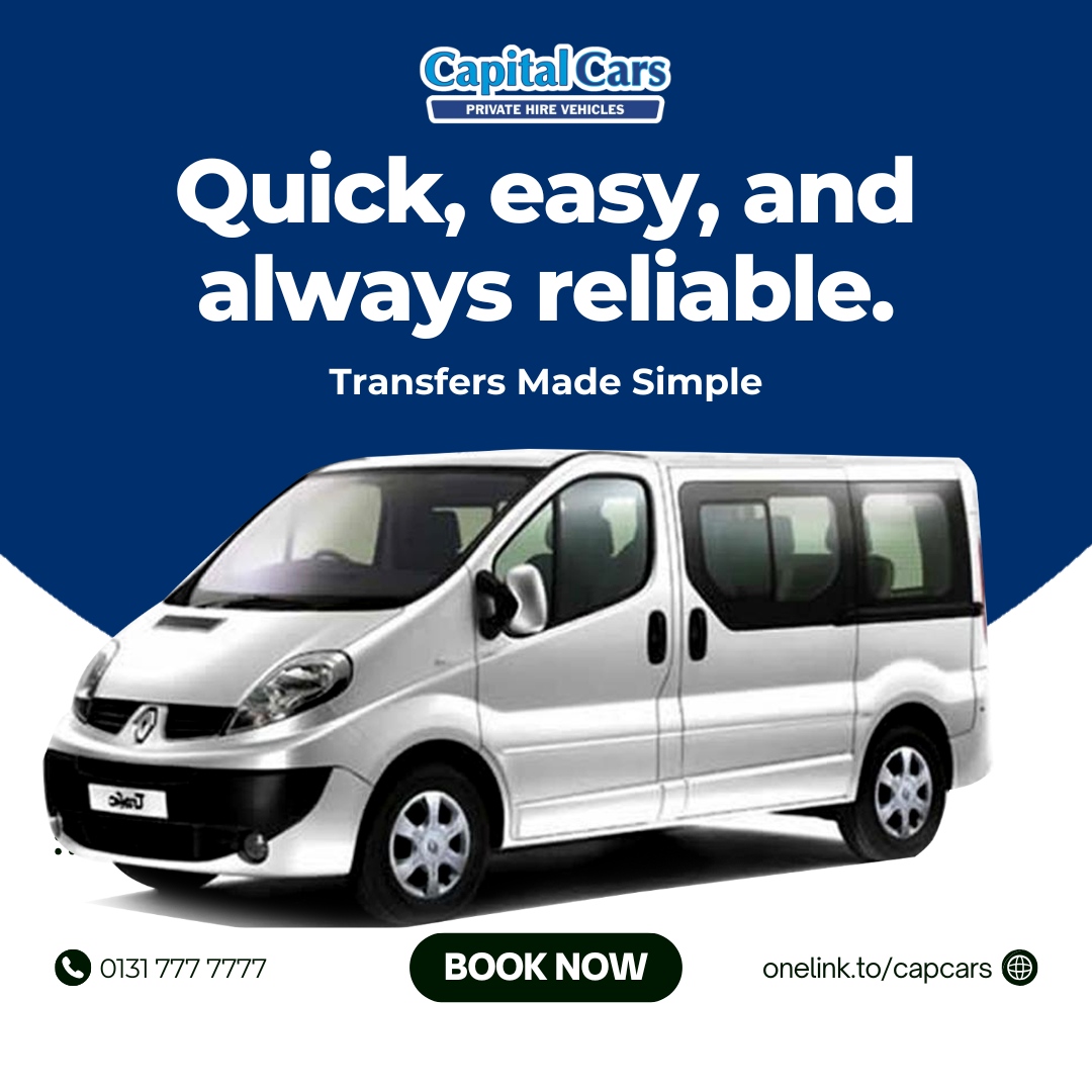 CapitalCars777's tweet photo. Looking for a reliable way to get to your destination? Our transfer service offers the perfect balance of comfort and efficiency. Quick, easy, and always reliable.

☎️ 0131 777 7777
🌐 https://t.co/hjf8Vxh4eO

#TaxiRide #DiscountTaxi #CapitalCars https://t.co/UOotzd75FJ
