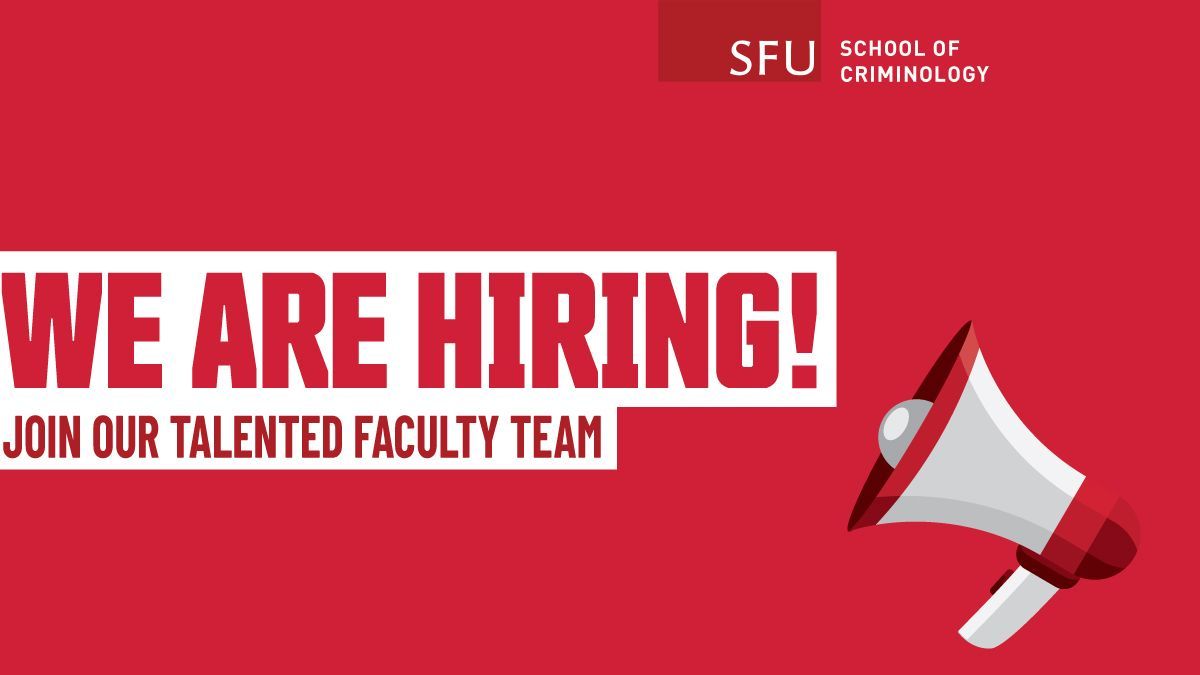 SFU Criminology is hiring a tenure-track faculty member focusing on Indigenous Peoples &amp; Criminal Justice System Issues. Candidates must have research and teaching interests in this area.

More info &amp; how to apply:
buff.ly/4hkPka9

#Hiring #CriminologyJobs #FacultyJobs