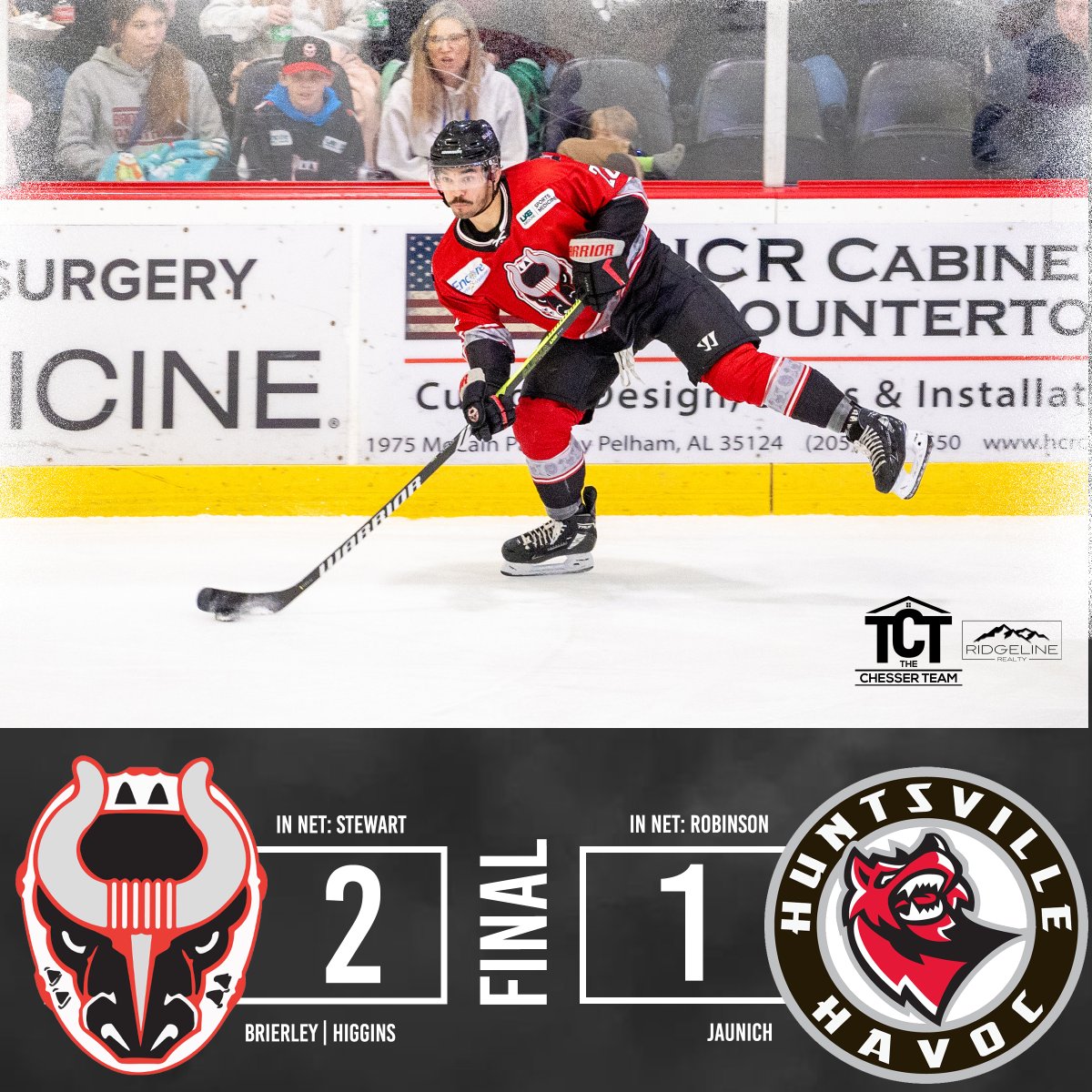 Score update brought to you by Ridgeline Realty