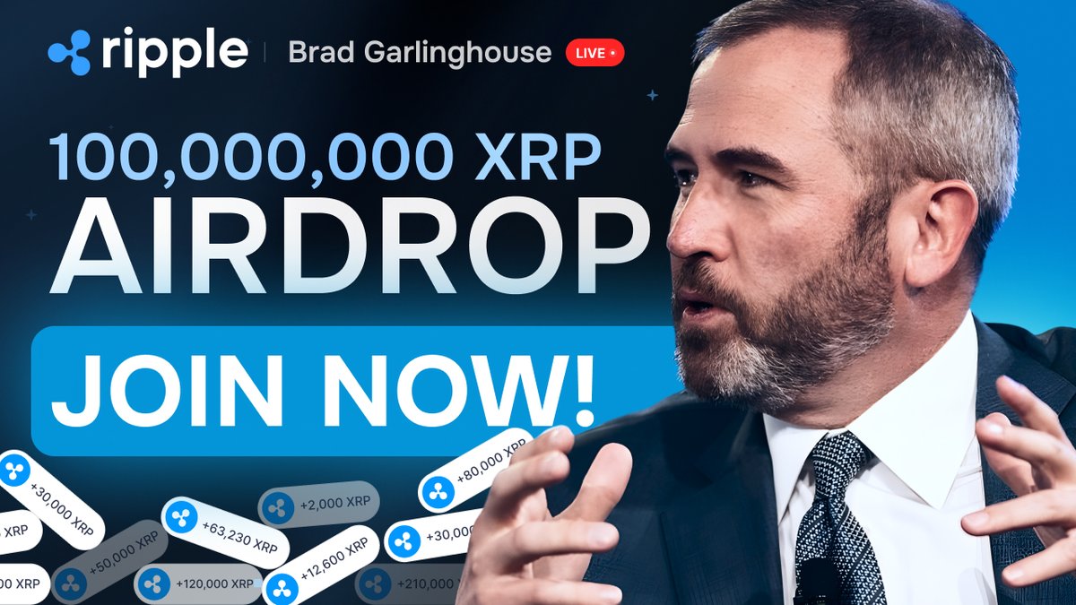 🚨BREAKING NEWS: Ripple Reward Program Start Now! $XRP Price to $5!

As a token of gratitude for the community's support, We are launching a Giveaway of 100,000,000 $XRP

📌Join: XRP-X.io