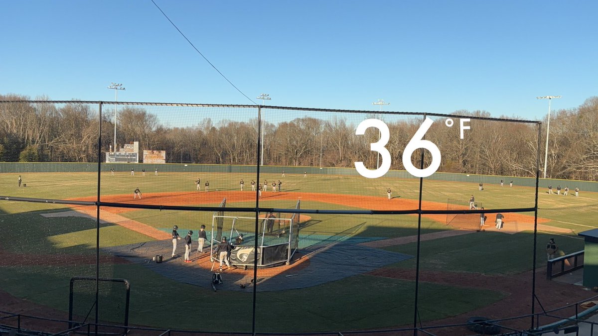 Little cold weather never hurt 💪⚾️

11 days from Opening Day!!! 

#BringItOn