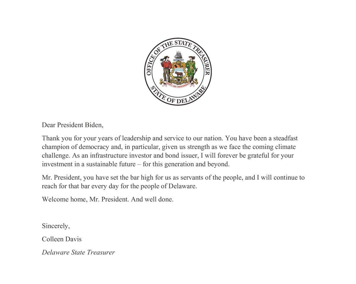 Treasurer Colleen Davis (@treasurerdavis) on Twitter photo 