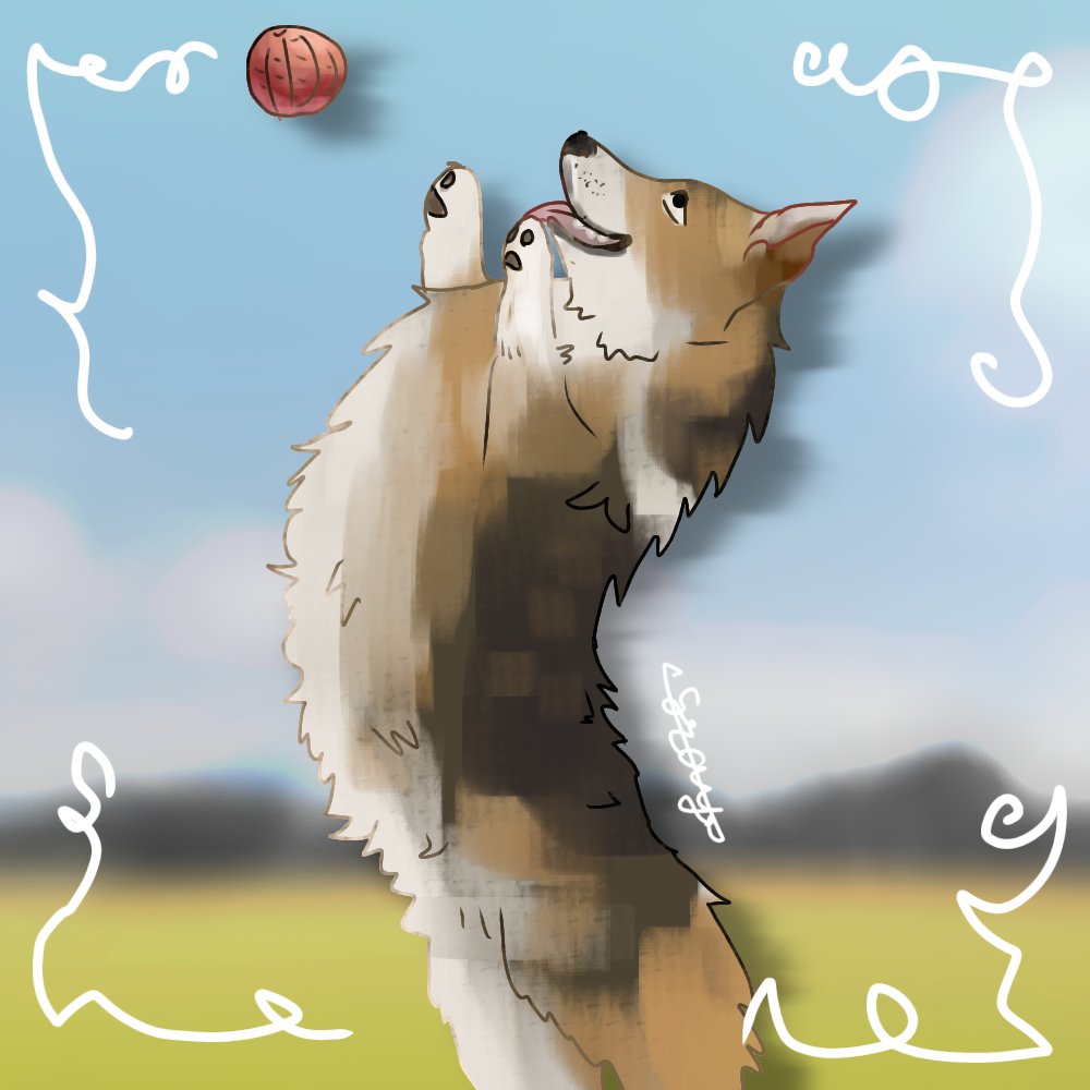 Doggy!!! 
(Commissions open)
.
.
.
.
.
.
.
#art #artist #ArtistOnTwitter #ArtistOnX #drawing