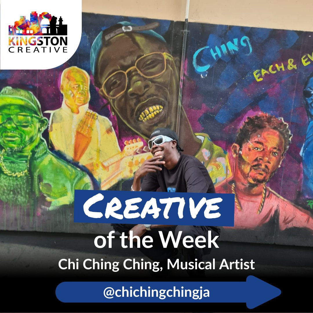 kgncreative's tweet photo. Meet this week’s Creative of the Week: Chi Ching Ching! From humble beginnings to Dancehall superstar, his catchy slangs and vibrant energy have transformed the scene. #CreativeOfTheWeek #ChiChingChing https://t.co/s7CUietowp