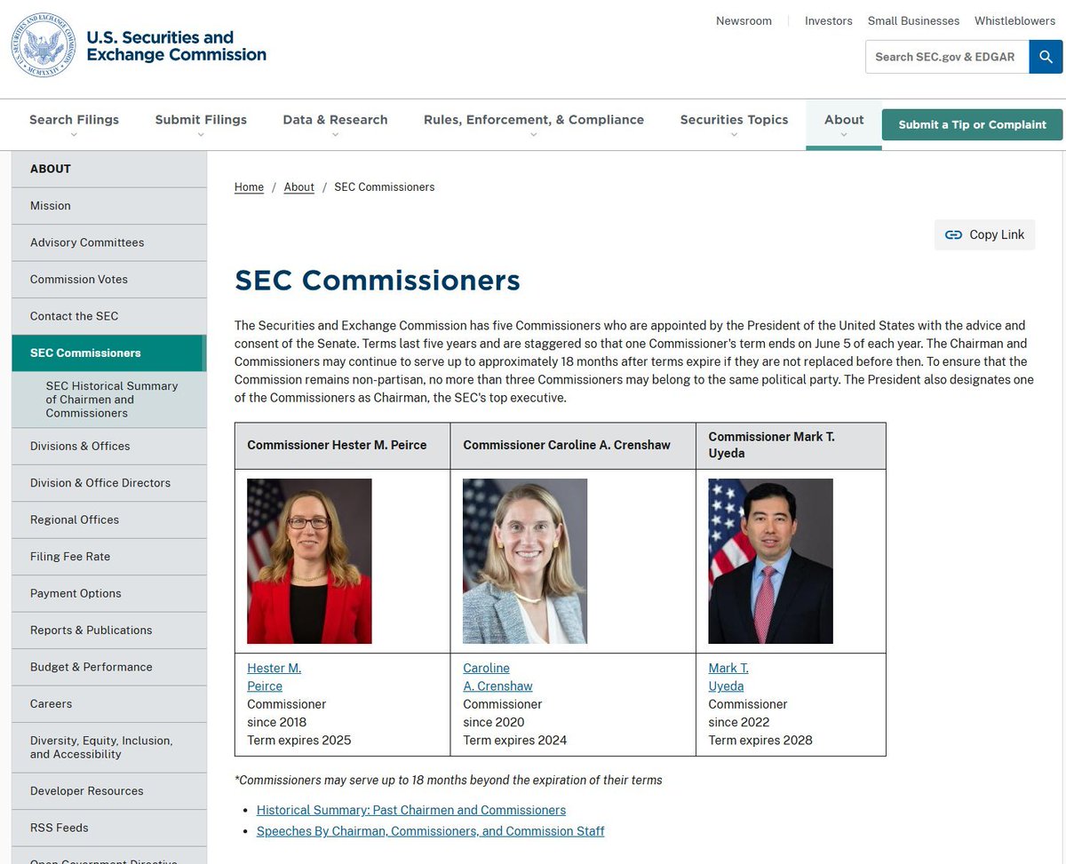 yourfriendSOMMI's tweet image. ❤️💛💚💙

🚨 JUST IN: The SEC website has been updated.

Gary Gensler is Fired.

(@Hexologist31) - I hear that PusleChain will be pumping in just 2 more weeks
