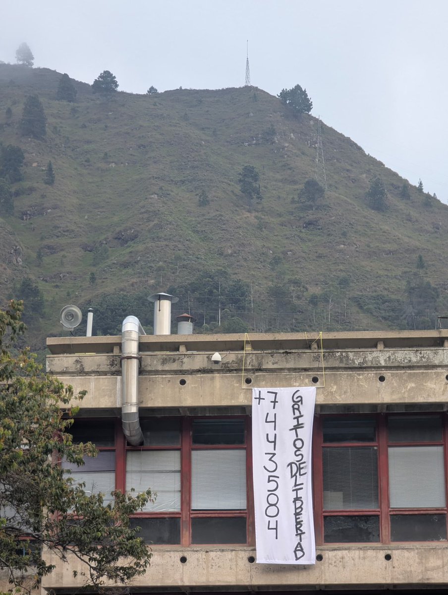 JuanPGuanipa's tweet photo. Desde la Universidad de Los Andes. 

7.443.584 gritos de libertad 🇻🇪. https://t.co/UQkoNPHIUV