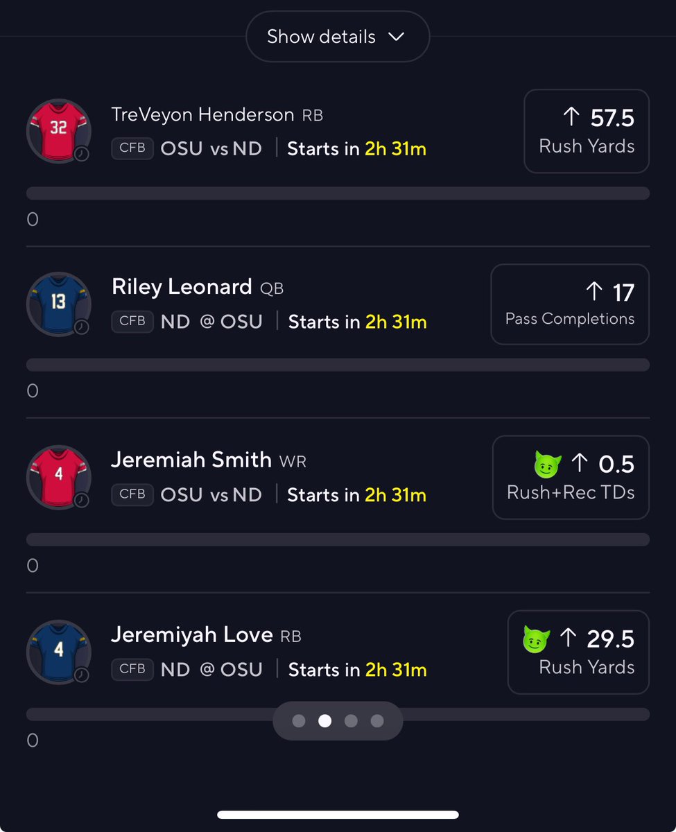 $30 To 3 People that like this asap 🚨

#PrizePicks #CFBPlayoff 

😈 I got the script this 🆓🤞🏾🏆

 🔗 TO TAIL IN COMMENTS ⬇️

#GamblingX #PrizePicksCFB #CFB #cfbpicks #GamblingCommunity