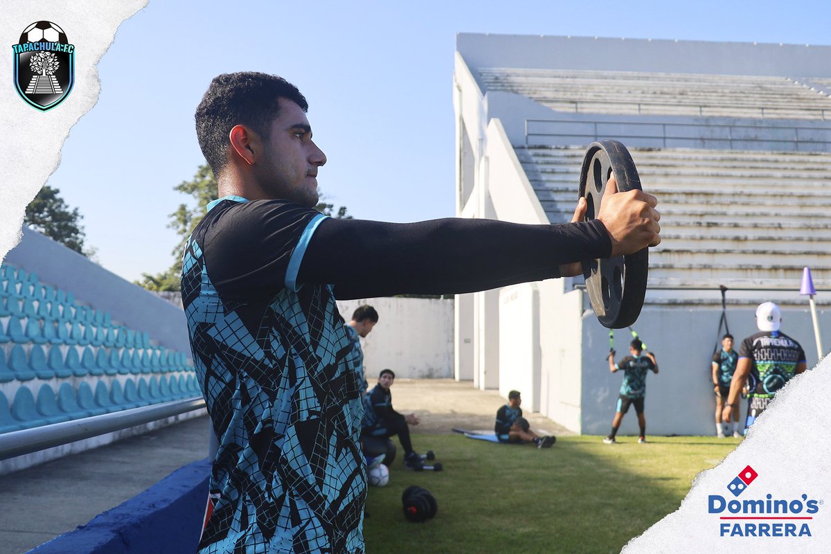 FCTapachula's tweet photo. ¡El trabajo no se detiene! Hoy iniciamos los entrenamientos con toda la energía y el compromiso de darlo todo para nuestro próximo encuentro. 

💪🏻⚽ Cada esfuerzo cuenta y juntos seguimos construyendo el camino hacia la victoria. 

#TapachulaFC 🩵
#CL2025 🏆 https://t.co/RgwmfqxXgZ