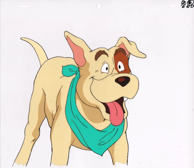 Captain N The Game Master 4 Animation Cel Scans of Duke from episode 1 Kevin in Videoland. 