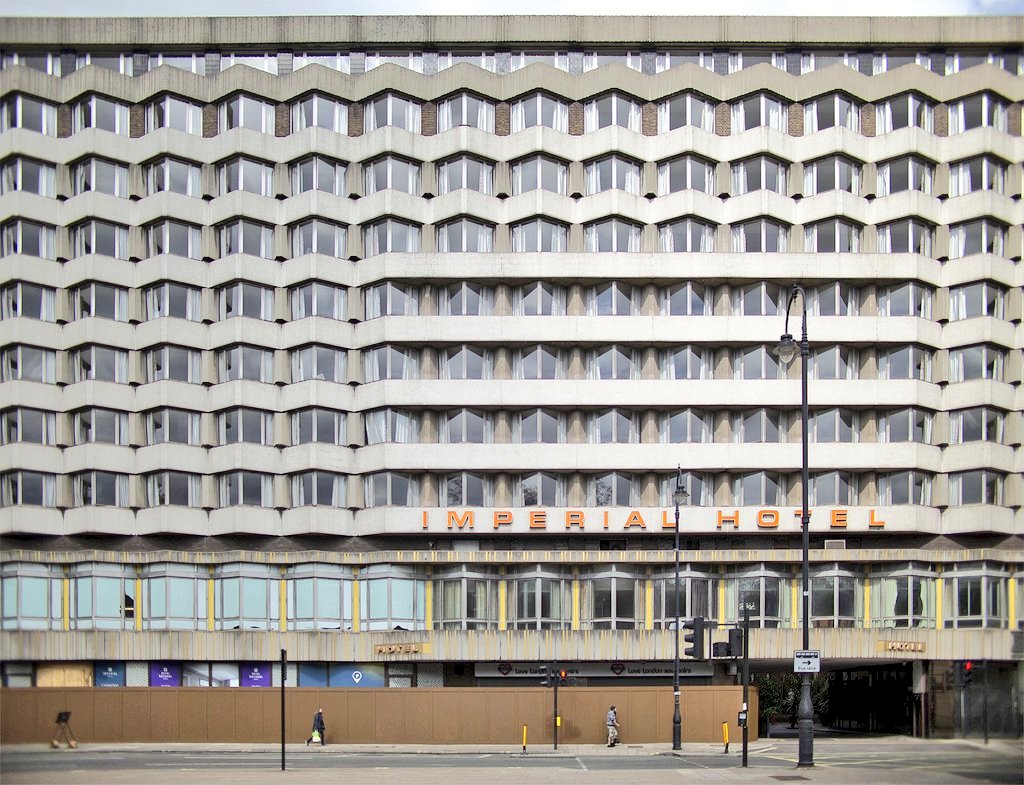 danbarker's tweet photo. @AaronBastani I love the Imperial Hotel. Here's a better photo.

One of the great things about London is the variety. https://t.co/FkErx17gz4