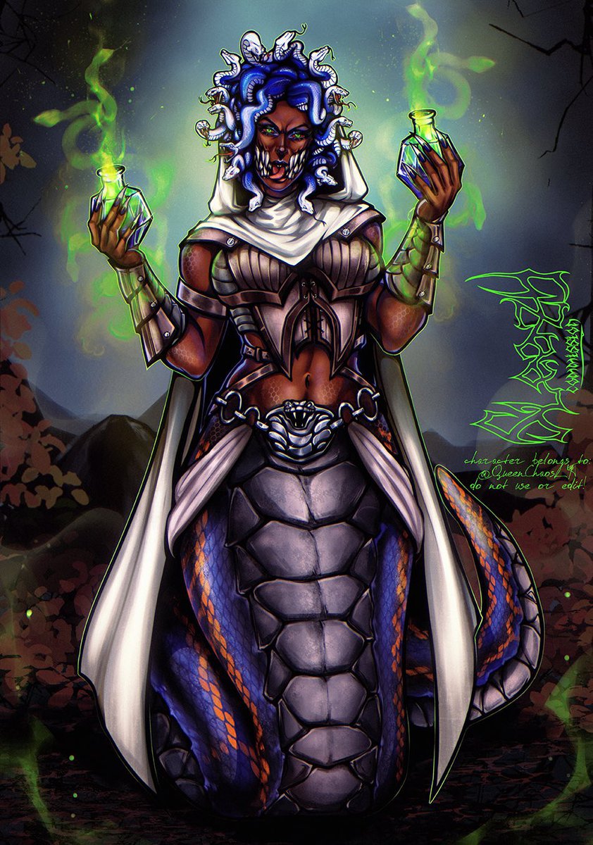 Character for @//QueenChaos_YT with character Nyssa 🔥👀
Check her profile 🖤

#ChaosArtifice #dnd #fantasy