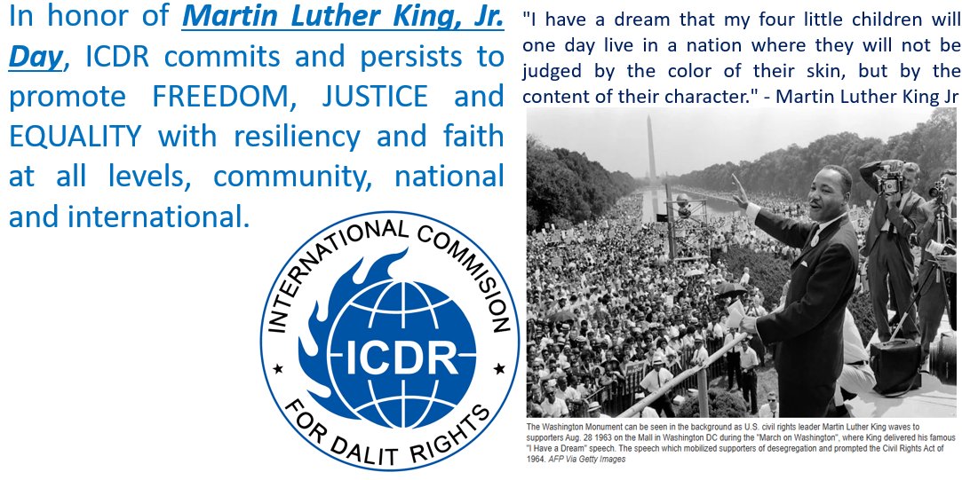ICDR International (@icdrforum) on Twitter photo In honor of #MartinLutherKingJrDay, ICDR <a href="/ICDRForum/">ICDR International</a> commits and persists to promote FREEDOM, JUSTICE and EQUALITY with resiliency and faith at all levels, community, national and international. HAPPY #MLKDay!!! In honor of #MartinLutherKingJrDay, ICDR <a href="/ICDRForum/">ICDR International</a> commits and persists to promote FREEDOM, JUSTICE and EQUALITY with resiliency and faith at all levels, community, national and international. HAPPY #MLKDay!!!