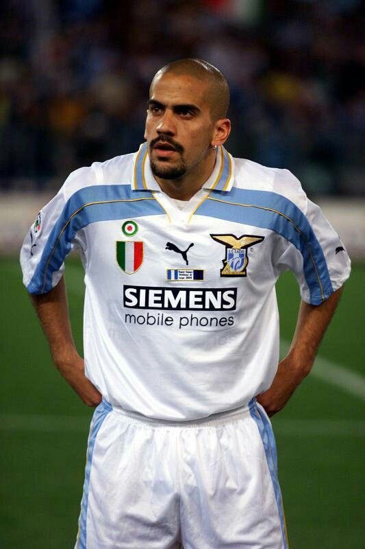 futnostalgico's tweet photo. Verón na Lazio. https://t.co/vXKE1xaLQN