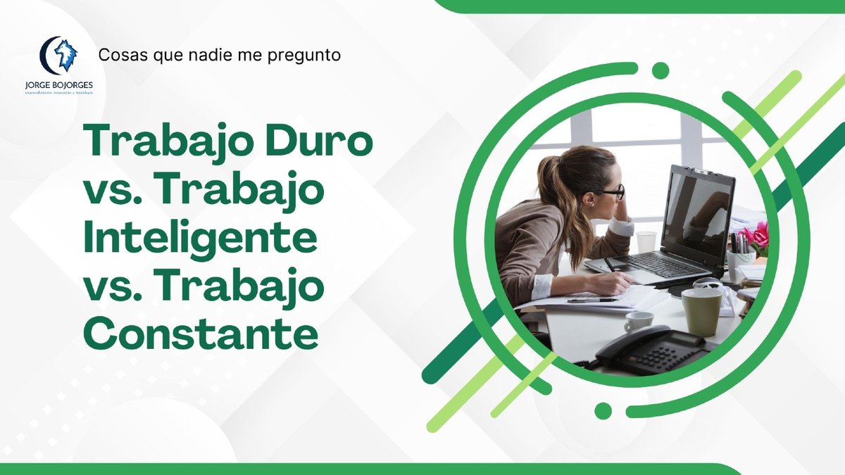 jbojorgesL's tweet photo. 💡 ¿Qué es más importante para el éxito: trabajar duro, trabajar inteligente o trabajar constante? 🤔
La respuesta no es elegir uno, ¡sino combinarlos estratégicamente! Descubre cómo enfocar tu esfuerzo🚀
👉 Haz clic aquí y transforma tu forma de trabajar: https://t.co/B1taPiZHaR https://t.co/qDOSJjVzt8
