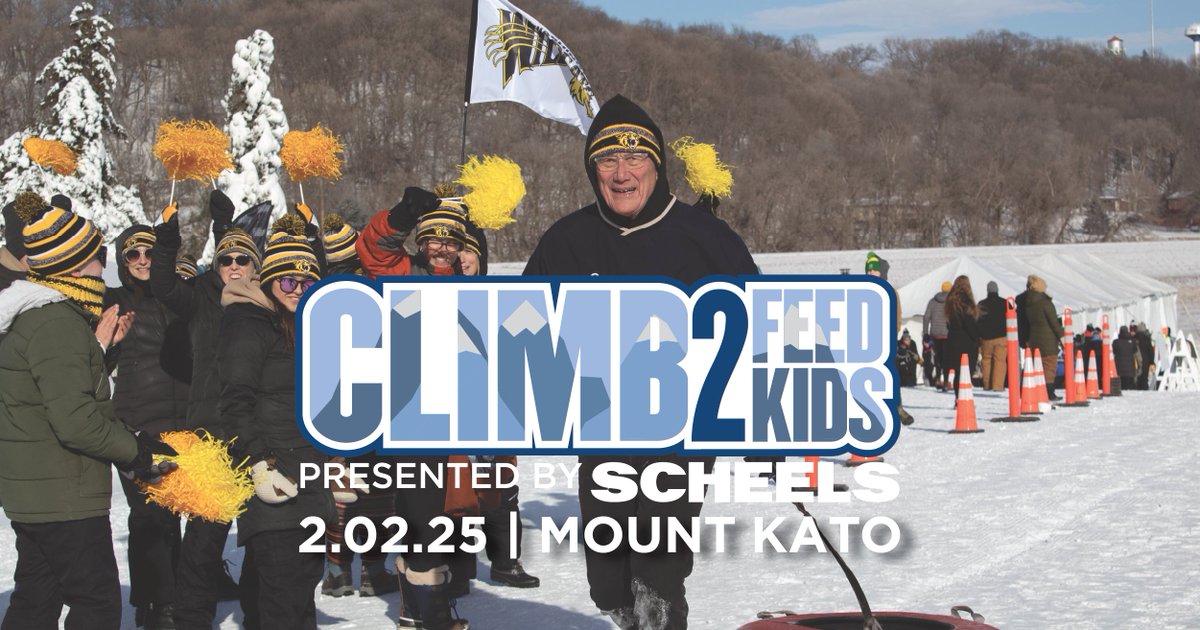 FOCP_BackPack's tweet photo. Climb 2 Feed Kids is our largest fundraising event and all proceeds directly support feeding 1000+ area youth in grades K-12! From stair climbs to mountain summits and plummets, the epic C2FK has raised funds and awareness for youth hunger for TWELVE YEARS! https://t.co/hhhjoCk50M