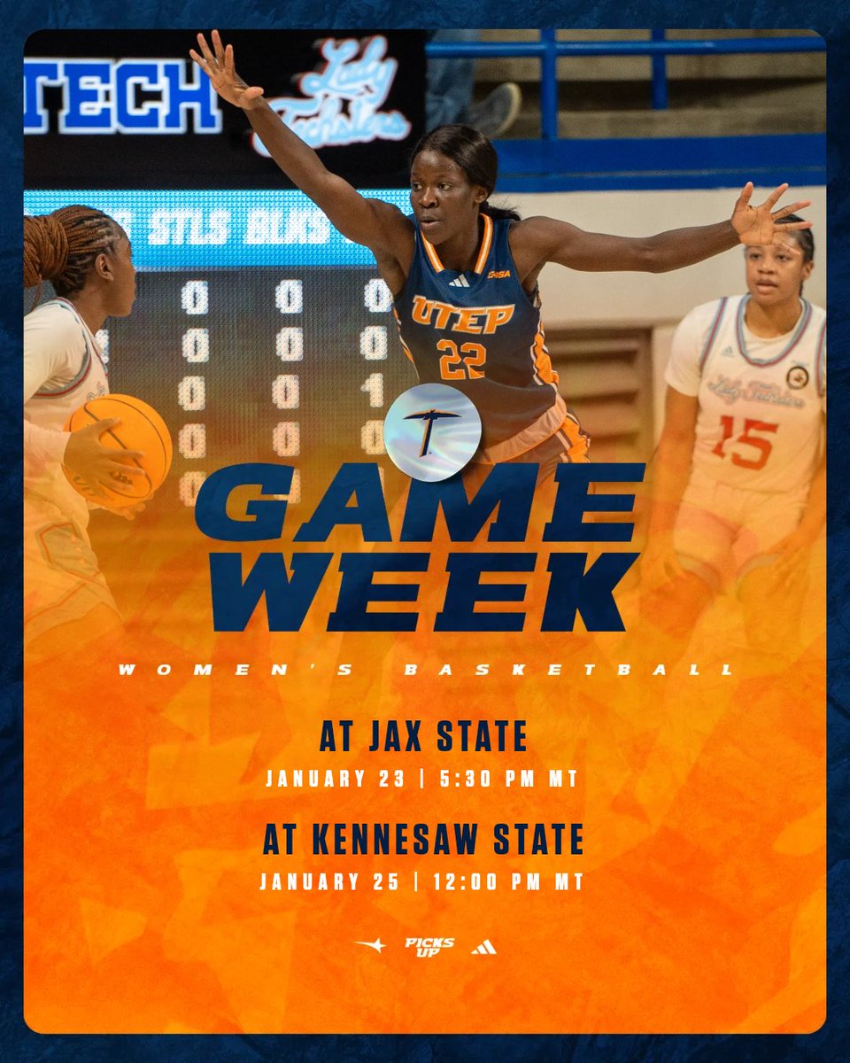 🎶 On the road again! 

Catch us on ESPN+ this week as we take on Jax State and Kennesaw State! 🤙

#PicksUp