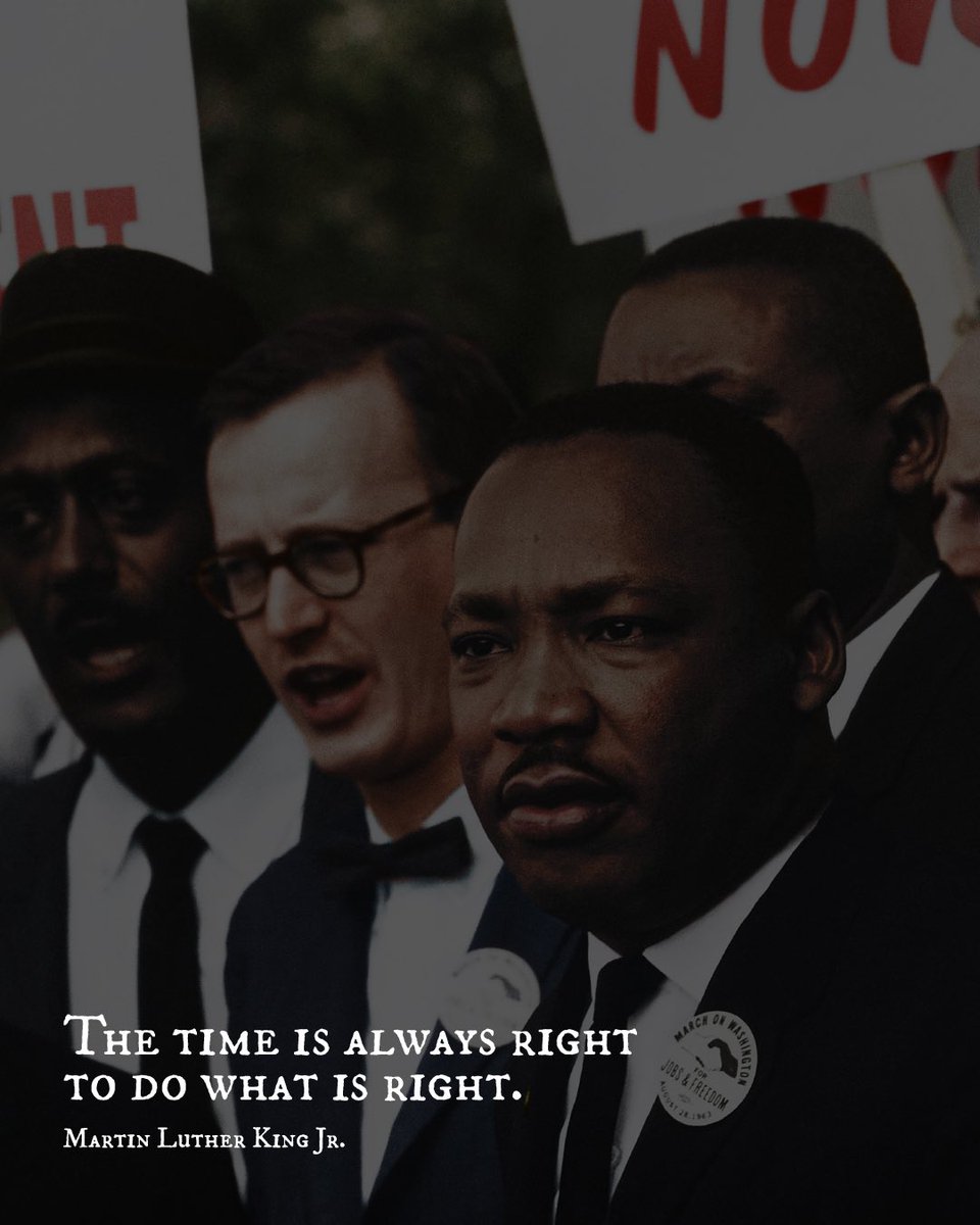 mycrosscity's tweet photo. Today, we honor Reverend Dr. Martin Luther King Jr.’s legacy of justice and love. Let’s remember his words: ‘It’s always a good day to do what is right,’ and continue to walk in faith, compassion, and action. 
 
#crosscitychurch #MLKDay https://t.co/nlLuVDx85D