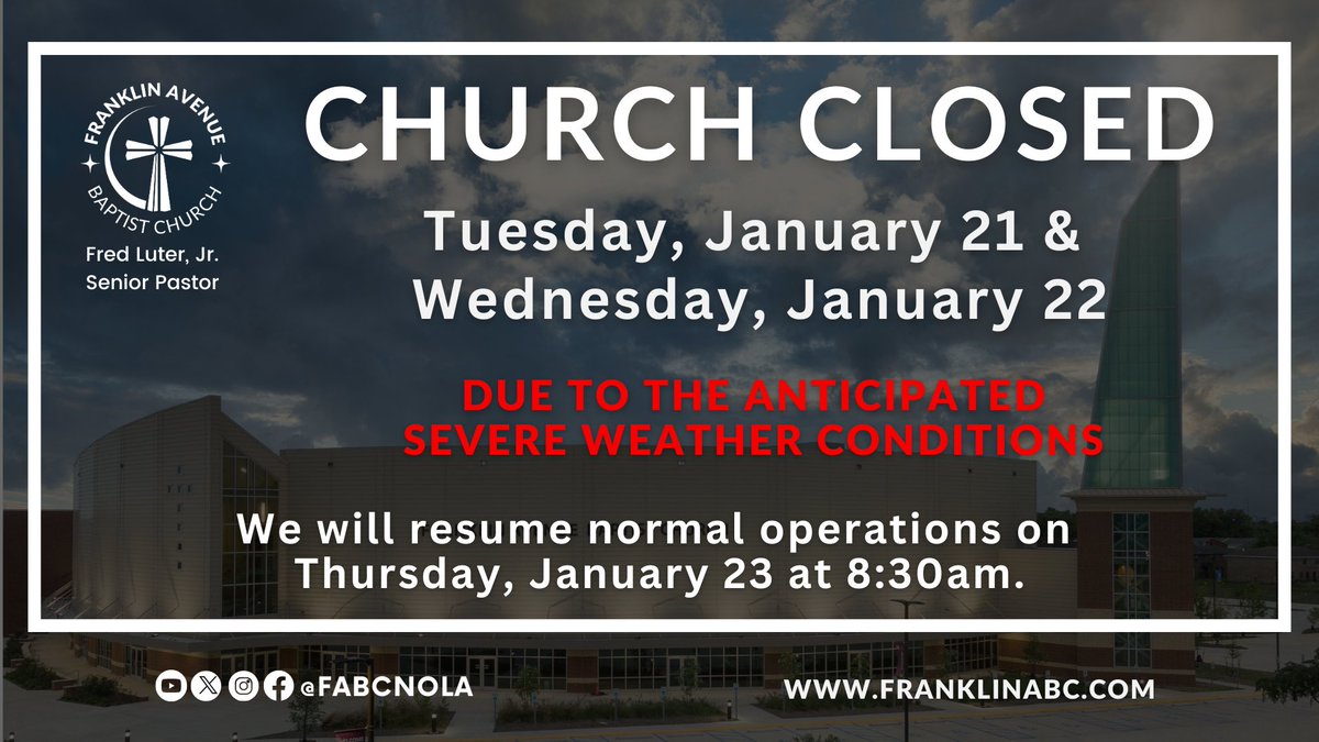 Franklin Avenue Baptist Church tweet media