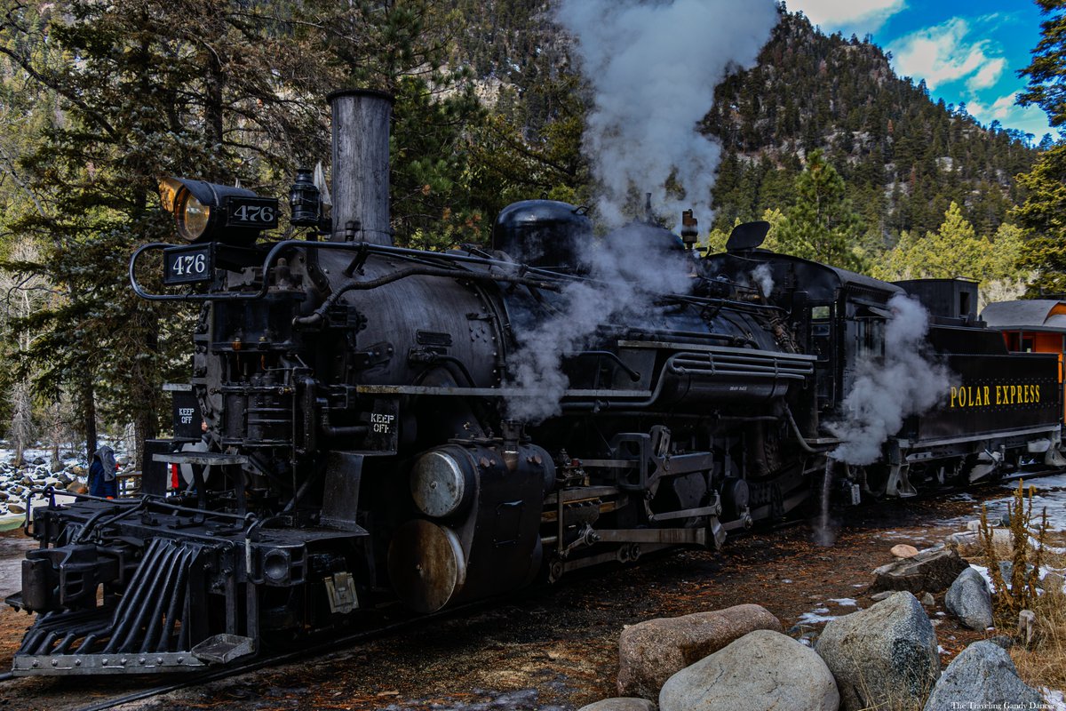 TTGandyDancer's tweet photo. Taking the train to Cascade aboard the Durango & Silverton Narrow Gauge Railroad during winter has always been one of my most cherished experiences. I still vividly remember my first winter trip back in the early '80s, when I wouldn’t leave the open-air car for the entire journey—much to my parents' delight (despite the freezing temperatures). The combination of the crisp, cold mountain air and the smoky scent of coal was simply invigorating. The rhythmic clickety-clack of the wheels on the rails, the powerful sound of the steam engine working tirelessly up the grade, and the sights and sounds of the Animas River all blended together to create a truly magical adventure for my younger self.

Now, more than four decades later, I’ve returned with my own family to recapture that same magic. Sharing the ride to Cascade with them feels like handing down a treasured tradition—a way to relive those cherished memories while creating new ones together. This experience beautifully connects the past and present, uniting generations in a sense of wonder that transcends time.

#coloradonarrowgauge #narrowgaugesteam #steamengine #train #trains #trainphotography #railfans #railfans #railroad #railroadphotography #railfanning #ttgandydancer