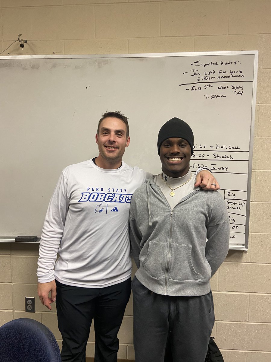 Xaylyn Davis-Shears (@_xaylyn_davis) on Twitter photo #AGTG After a great conversation with <a href="/CoachHalvorsen/">Wade Halvorsen</a> I’m blessed to receive my first offer from Peru state!
<a href="/PSCFootball/">Peru State Football</a> <a href="/CoachBarnes91/">Darnell Barnes M.Ed</a> <a href="/TRRoughRiderFB/">Roosevelt Rough Riders</a> <a href="/DEFCONTX7v7/">DEFCON 1 TEXAS 7v7</a> <a href="/coach9cg/">Clayton Guillory</a> #AGTG After a great conversation with <a href="/CoachHalvorsen/">Wade Halvorsen</a> I’m blessed to receive my first offer from Peru state!
<a href="/PSCFootball/">Peru State Football</a> <a href="/CoachBarnes91/">Darnell Barnes M.Ed</a> <a href="/TRRoughRiderFB/">Roosevelt Rough Riders</a> <a href="/DEFCONTX7v7/">DEFCON 1 TEXAS 7v7</a> <a href="/coach9cg/">Clayton Guillory</a>