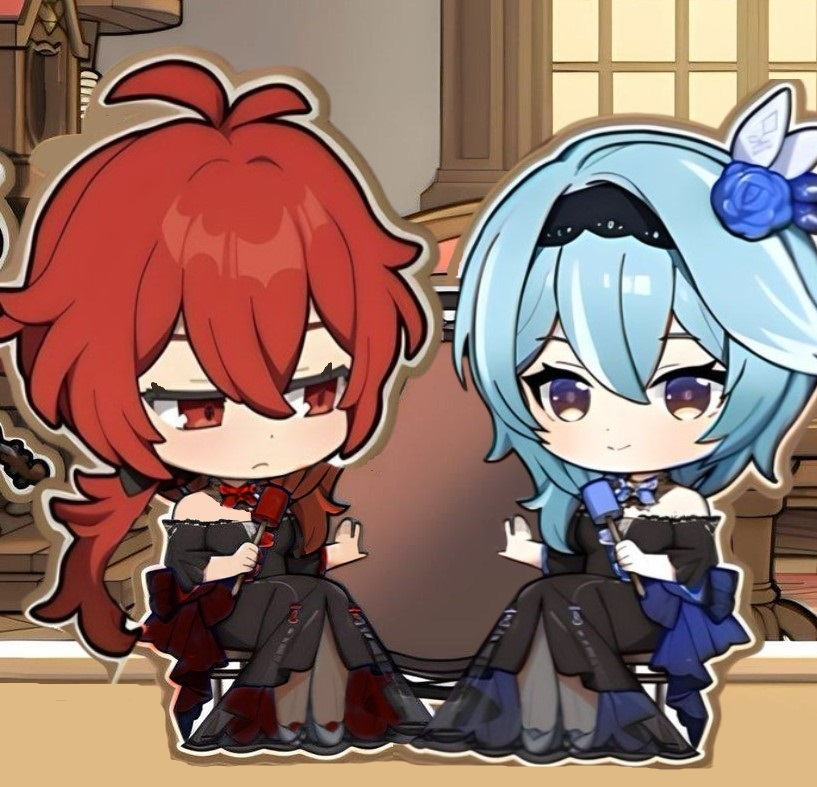 dawnehime's tweet photo. matching dresses

#euluc #diluc #eula #genshinimpact https://t.co/jsd4OXfwlW