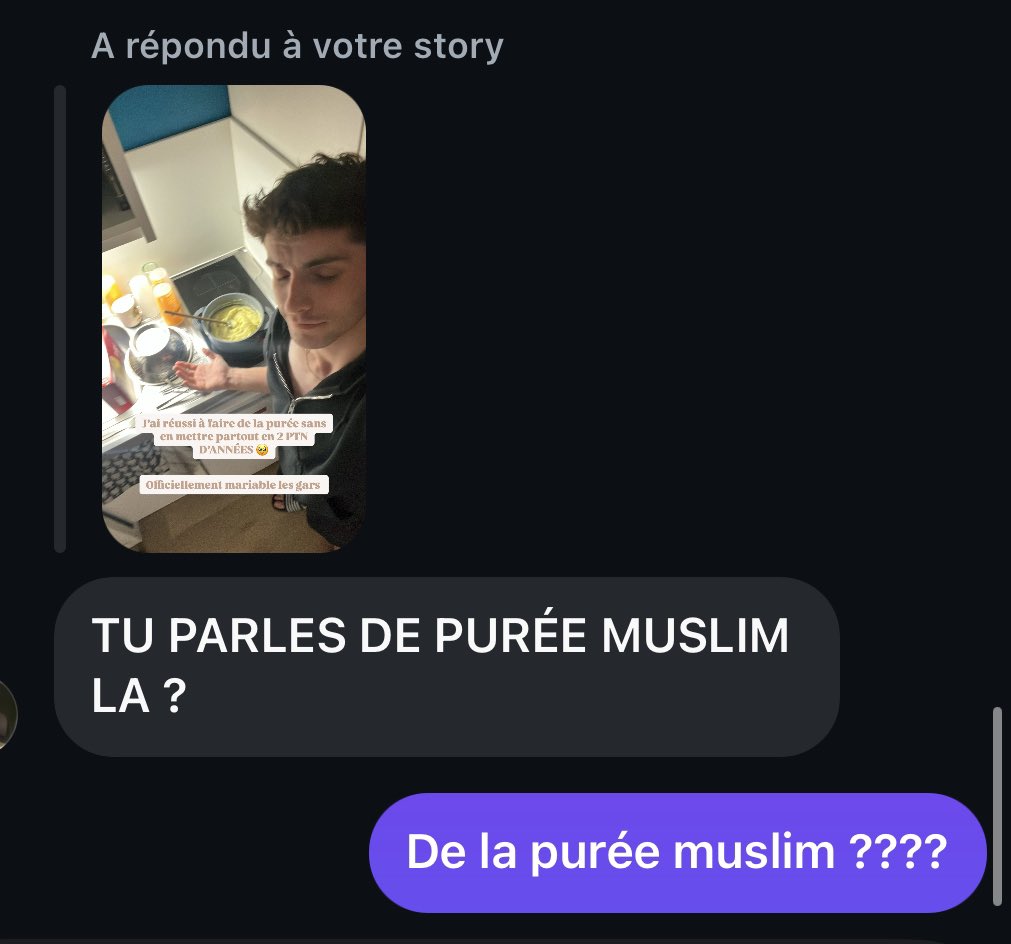 __matmat_'s tweet photo. La purée muslim (mousline) https://t.co/KFr4JzWMl5