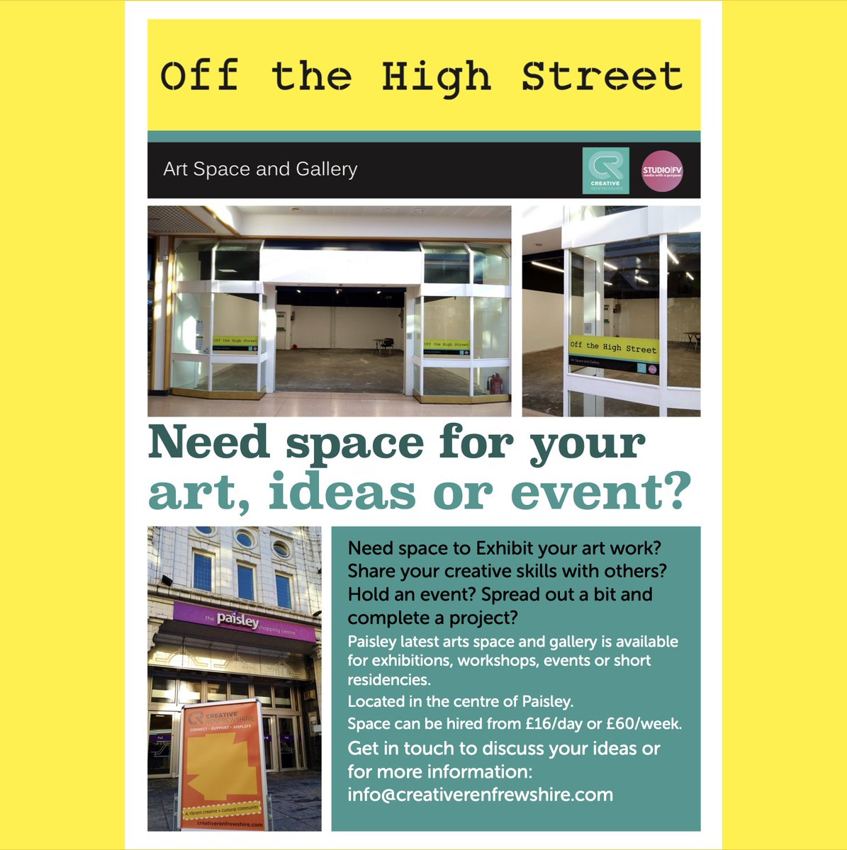 Creative Renfrewshire tweet media