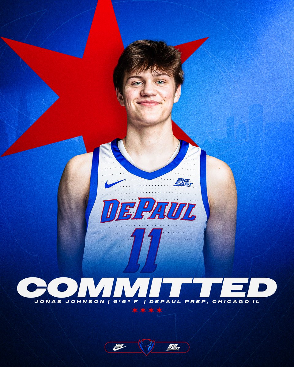 jonasjohnsonn's tweet image. Committed! Go Blue Demons! #FAMO @DePaulPrepMBB @DePaulHoops @WolvesILL